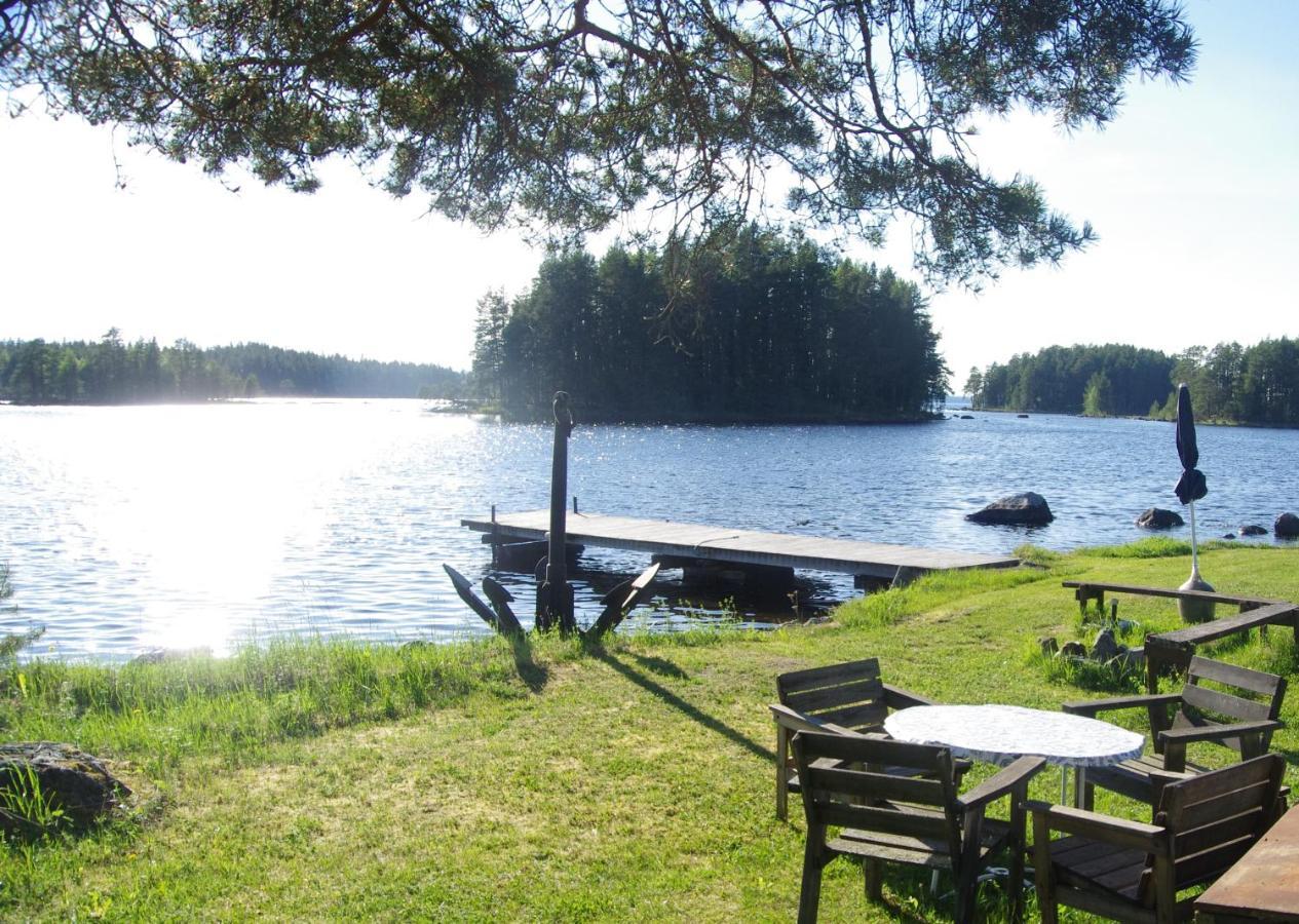 Stugor Storsjoens Strand Hackas Exterior foto