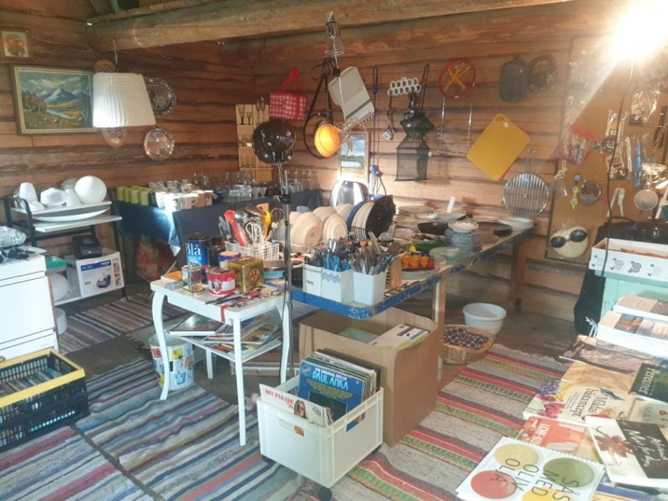 Stugor Storsjoens Strand Hackas Exterior foto